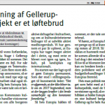 LÆSERBREV: Lukning af Gellerup-projekt er løftebrud